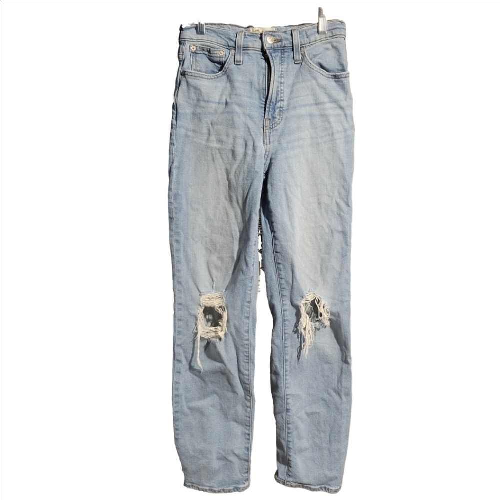 Madewell Womens Size 25 Distressed Jeans